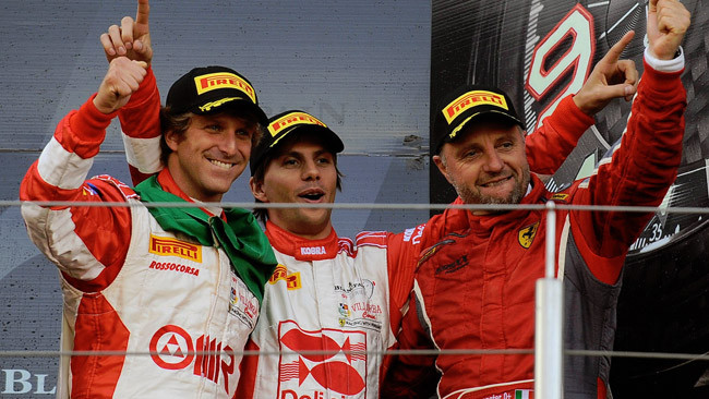 Stefano Gai si gode il titolo della classe Pro-Am