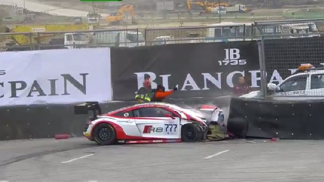 Brutto incidente per Mies: illeso!