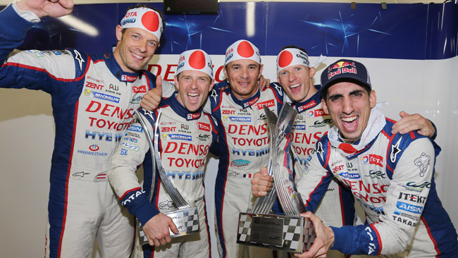 Grande festa in casa Toyota per il 2014 trionfale