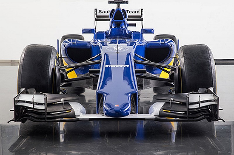 Sauber: la C34 giallo-blù col naso a siluro
