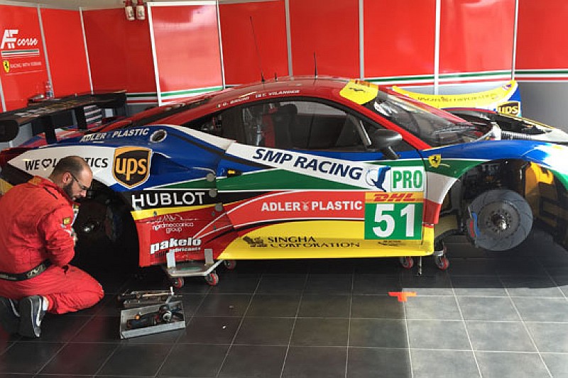 Test al Ricard, Day 2: nuova livrea per l'AF Corse