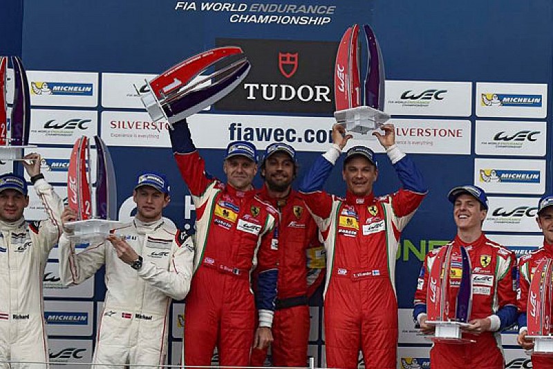 Bruni da ultimo a primo con la Ferrari 458