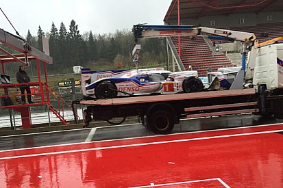 Spa, Libere 1: brutto crash per Nakajima