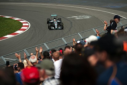 Lewis Hamilton marca el mejor tiempo en la P2 de Montreal