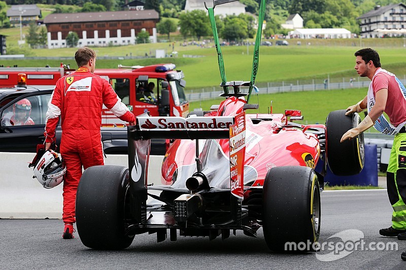 A pesar del mejor tiempo, Vettel tuvo problemas