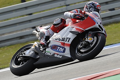Andrea Dovizioso no ocultó su decepción
