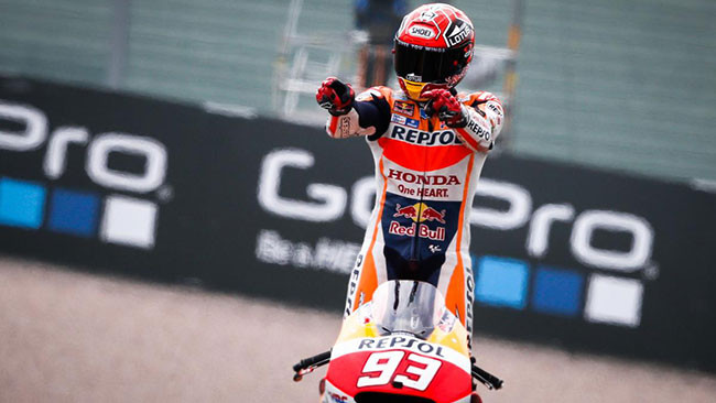 Tutto gira attorno al 6 per Marquez in Germania
