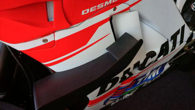 Le alette diventano più grandi sulla Ducati GP15
