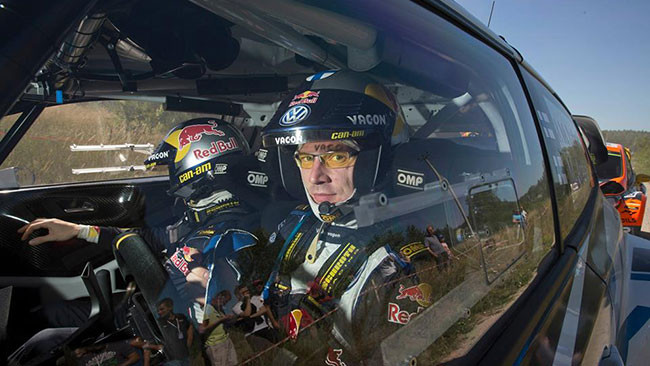Polonia, PS8: altra tripletta Volkswagen. Primo Latvala