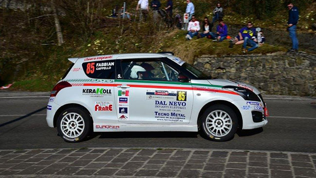 Suzuki Rally Cup: cinque equipaggi al via in Salento