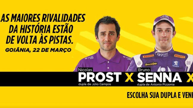 Bruno Senna e Nicolas Prost insieme in Stock Car