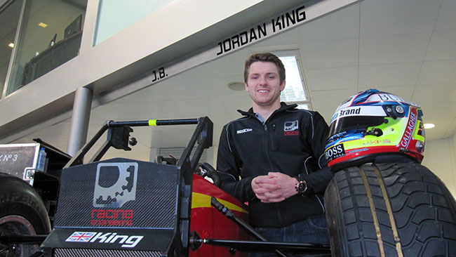 Jordan King in GP2 con Racing Engineering