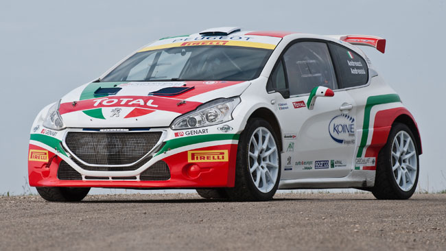 Livrea tricolore per Andreucci al Monza Rally Show