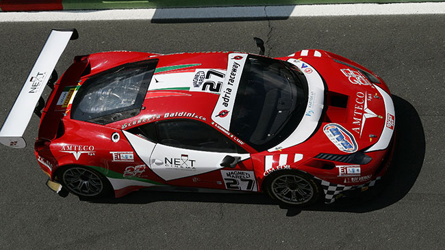 Giammaria e Bortolotti in pole a Vallelunga