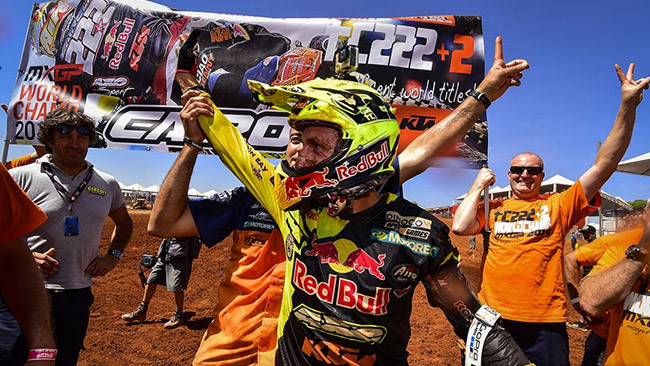 Tony Cairoli campione del mondo per l'ottava volta!