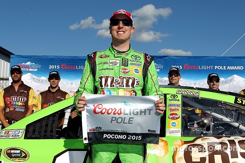 Kyle Busch continúa con la racha en Pocono