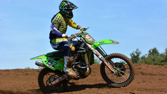 A Petar Petrov le libere della MX2 a Lommel