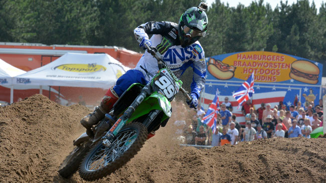 Acuto di Max Anstie nelle qualifiche di Lommel