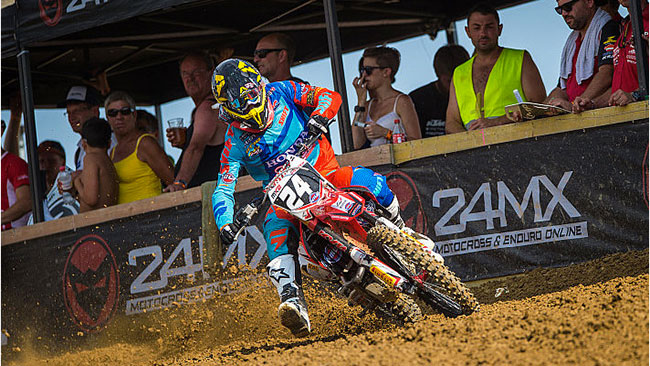 Tim Gajser vince a Ried nel Campionato Tedesco
