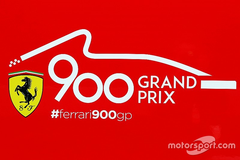 Ferrari: è questo il logo per festeggiare i 900 Gp