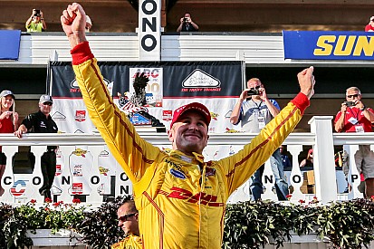 Hunter-Reay vince a Pocono la gara dei "superstiti"
