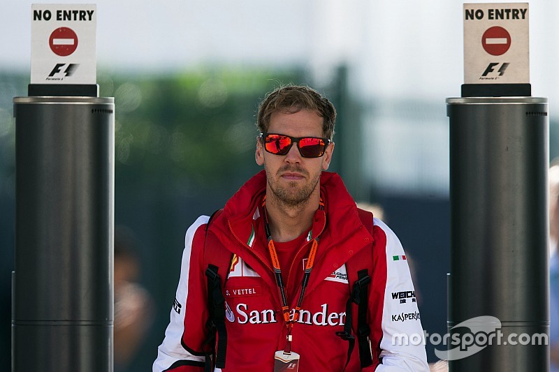 Vettel rompe el silencio desde su arrebato en el GP de Bélgica
