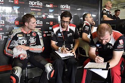 Aprilia ha testato nuovi materiali per le RS-GP