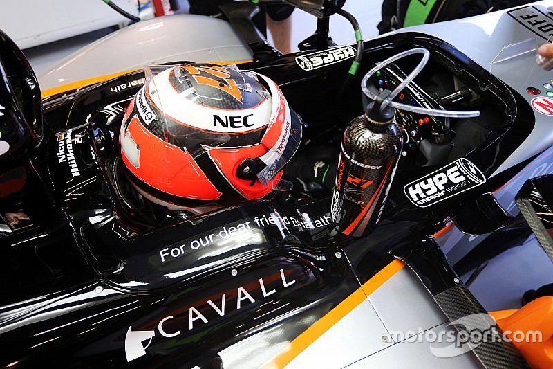 Hulkenberg cree que el habitáculo cerrado