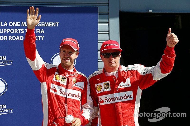 Vettel espera que los dos coches alcancen el podio