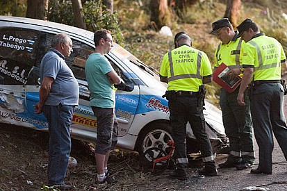 Estables, los heridos en el rally A Coruña