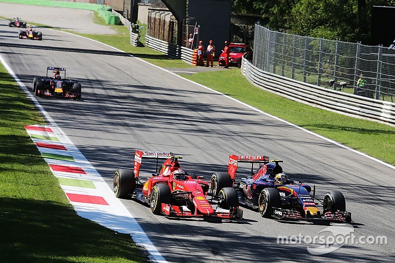 P2, P20, P14 - Le premier tour animé de Räikkönen à Monza