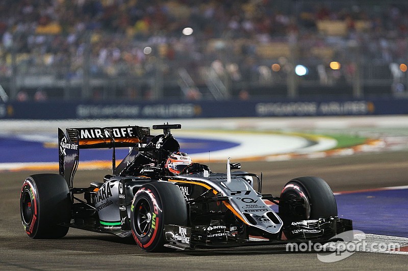 3 places de pénalité pour Hülkenberg après son crash
