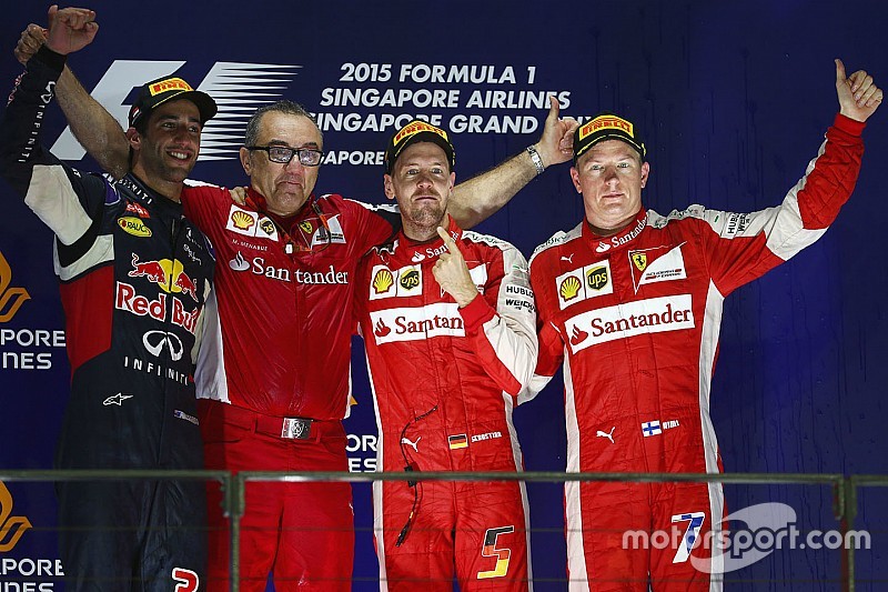 Pas de sanction pour Ferrari après l'incident du parc fermé