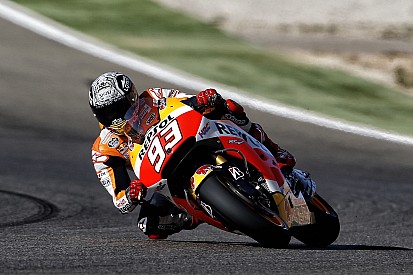 Aragon MotoGP: Marquez obliterates track record for pole, then crashes