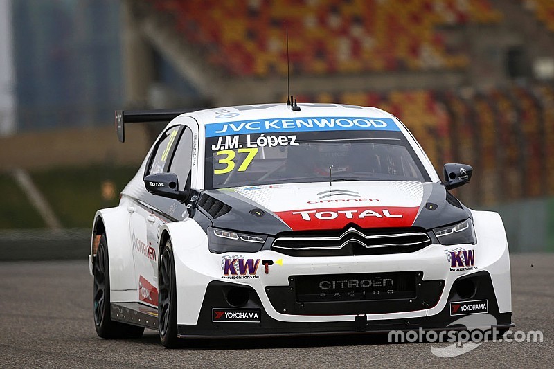 López vince Gara 1 a Shanghai, Citroën Campione