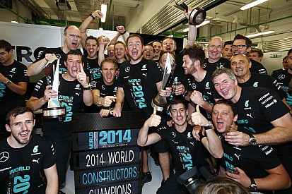 Mercedes perdió 76.9 millones de libras para ser campeón en 2014