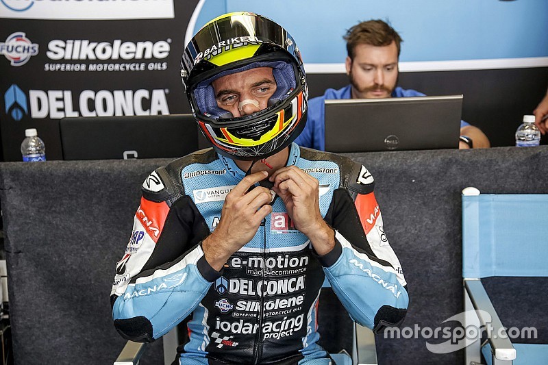 Alex de Angelis souffre d'une hémorragie intracrânienne