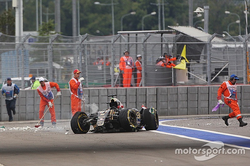 Lotus diz que acidente de Grosjean não teve falha técnica