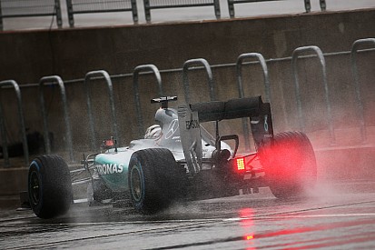 US GP: Hamilton dominates drenched FP3 in Austin