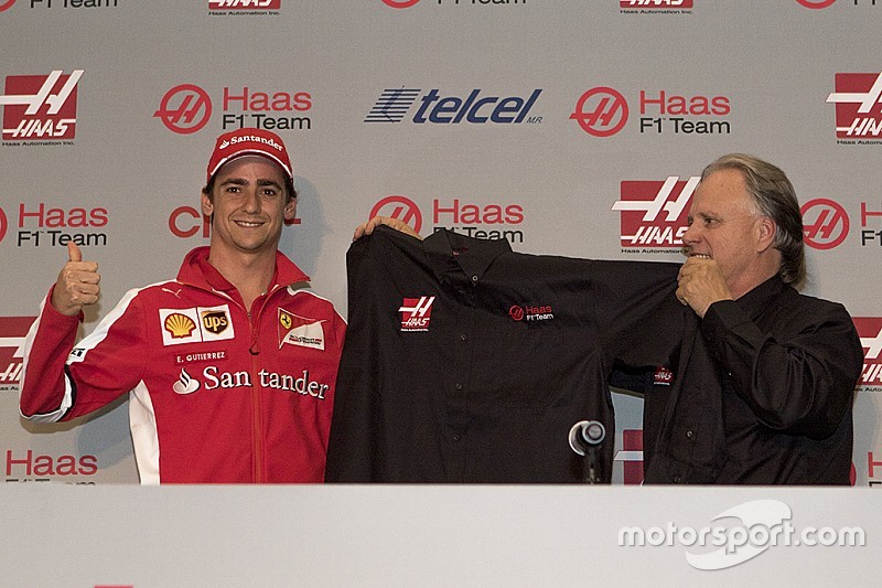 Haas F1 announces Gutierrez for 2016