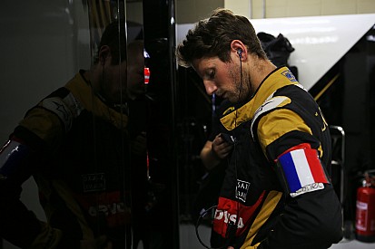 Grosjean omaggia la Francia dopo gli attentati a Parigi