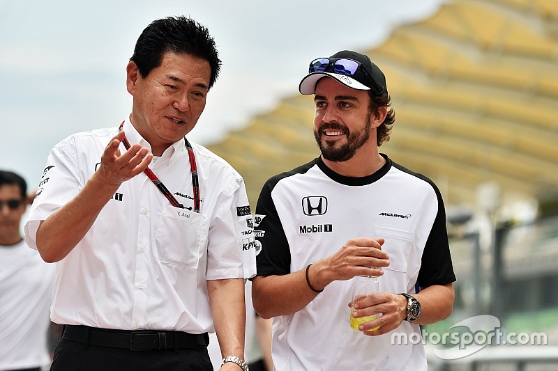 Honda apoya el humor de Alonso y Button en Brasil