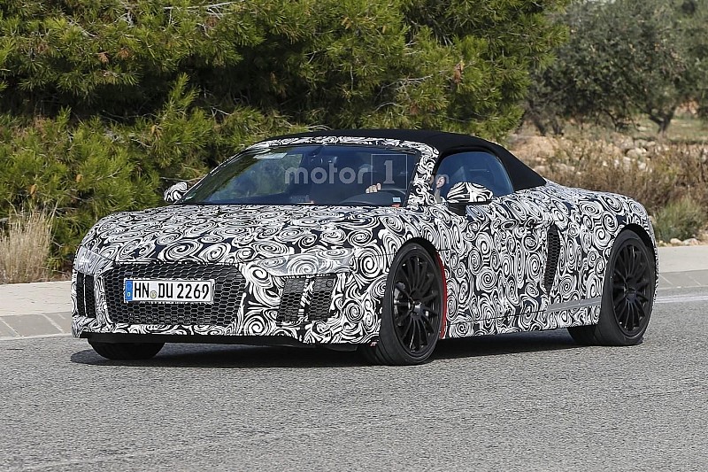 Cabrio-versie Audi R8 gesignaleerd in Zuid-Spanje