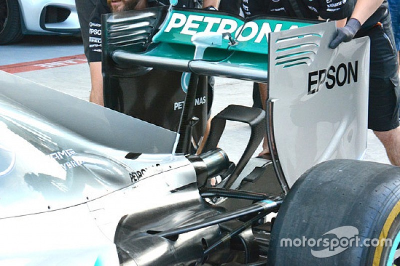 Mercedes: torna il soffiaggio verticale visto a Suzuka