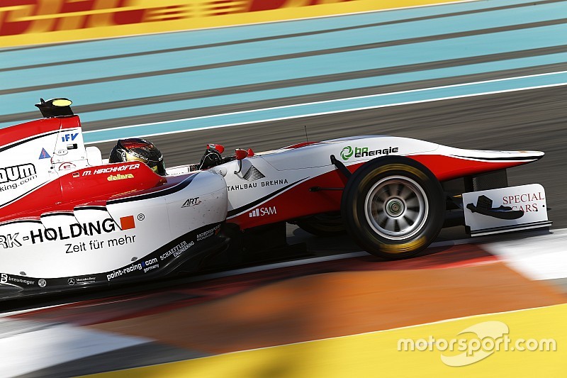 GP3-titelkandidaten in de fout, Kirchhofer wint eerste race Abu Dhabi