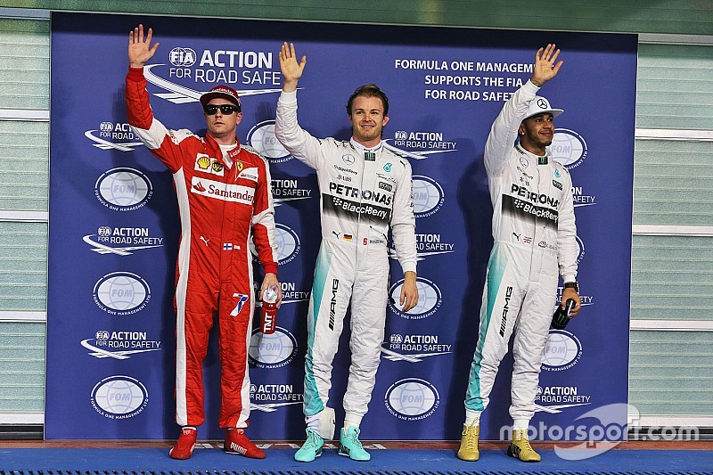 Rosberg extiende su seguidilla de poles y Pérez saldrá cuarto