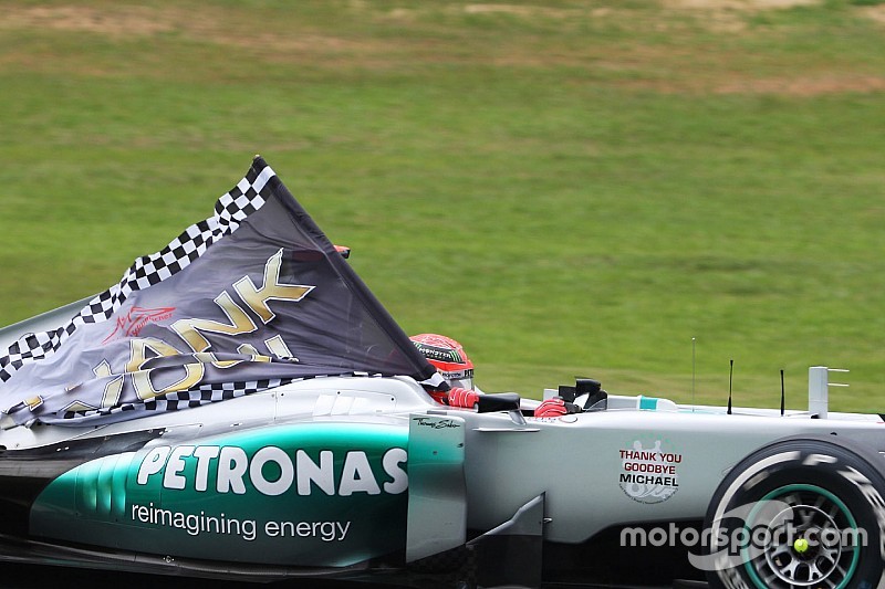 Schumacher had aandeel in huidig Mercedes-succes - Rosberg