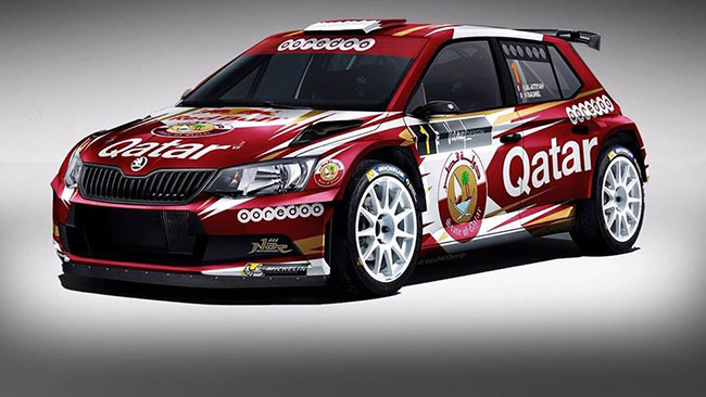 Ecco la livrea 2016 della Skoda Fabia R5 di Al-Attiyah