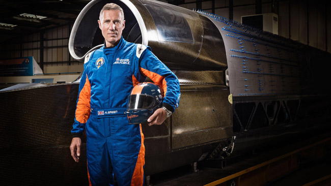 BLOODHOUND SSC: conosciamo meglio Andy Green