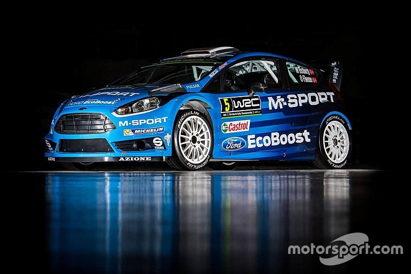 M-Sport presenta la livrea per il Mondiale Rally 2016